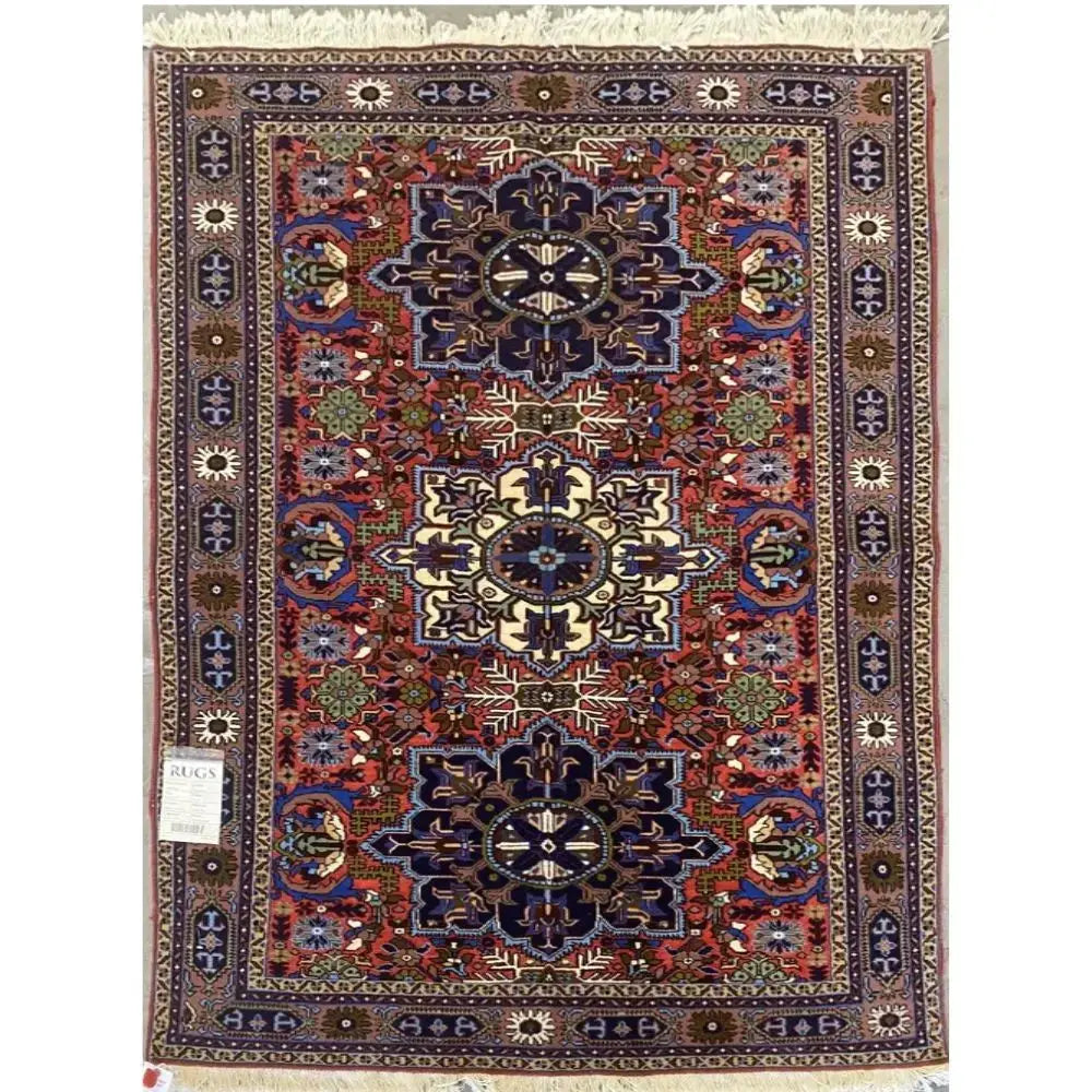 One Of The Kind Persian Ardabil Rug 6'6" x 4'7" zandirugs